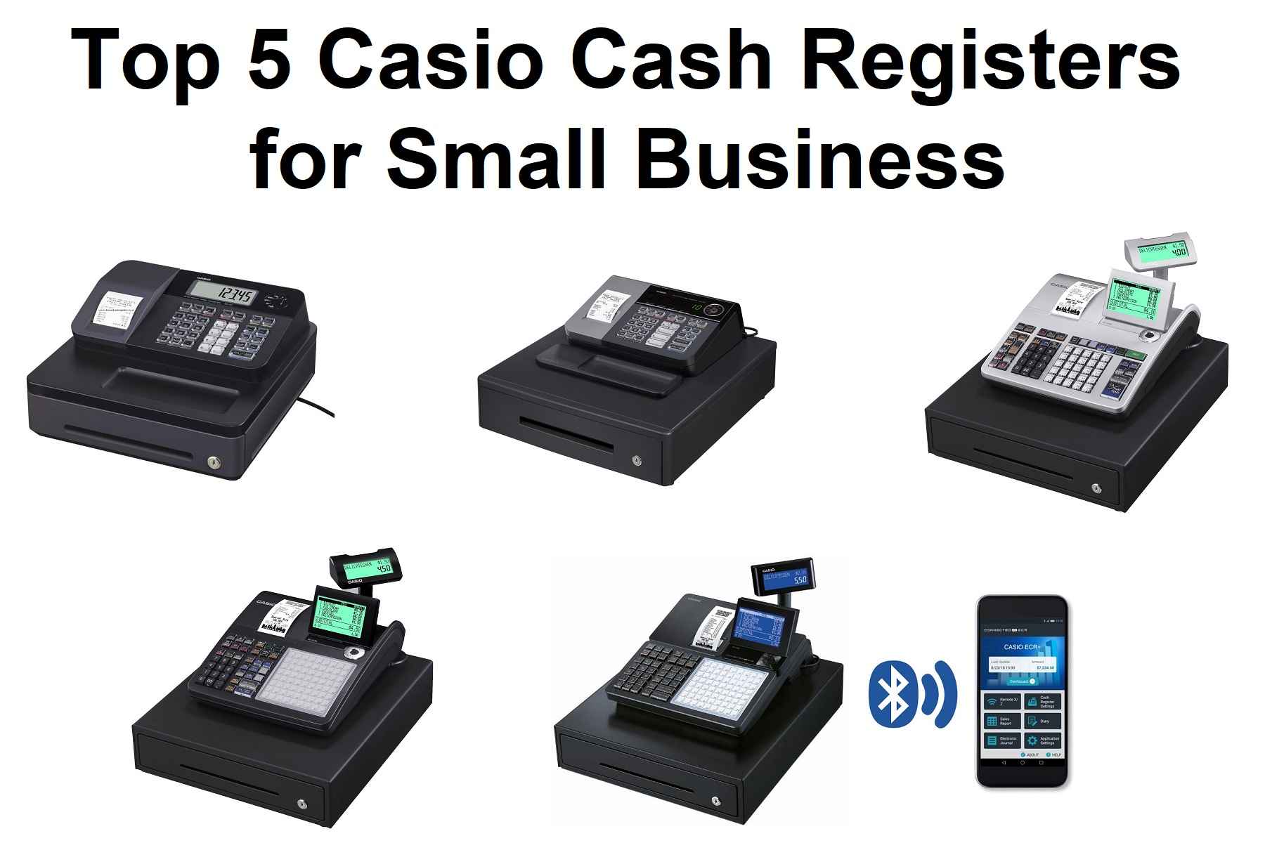 Casio Cash Registers for Small Business 