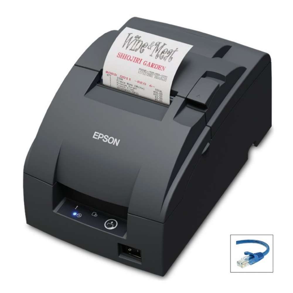 Epson TM-U220IIB Ethernet Dot Matrix Receipt Printer