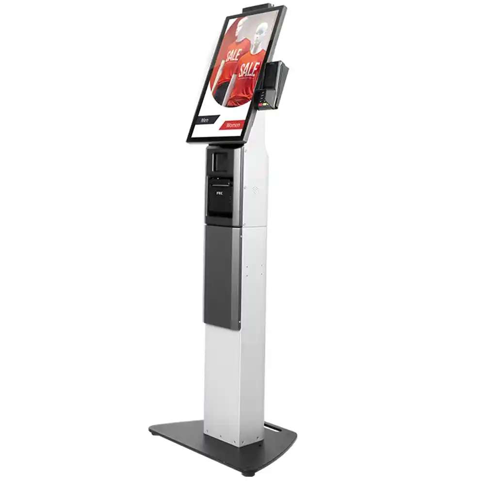 FEC Xelf III J6412 21.5" Floor Stand Touch Screen Kiosk