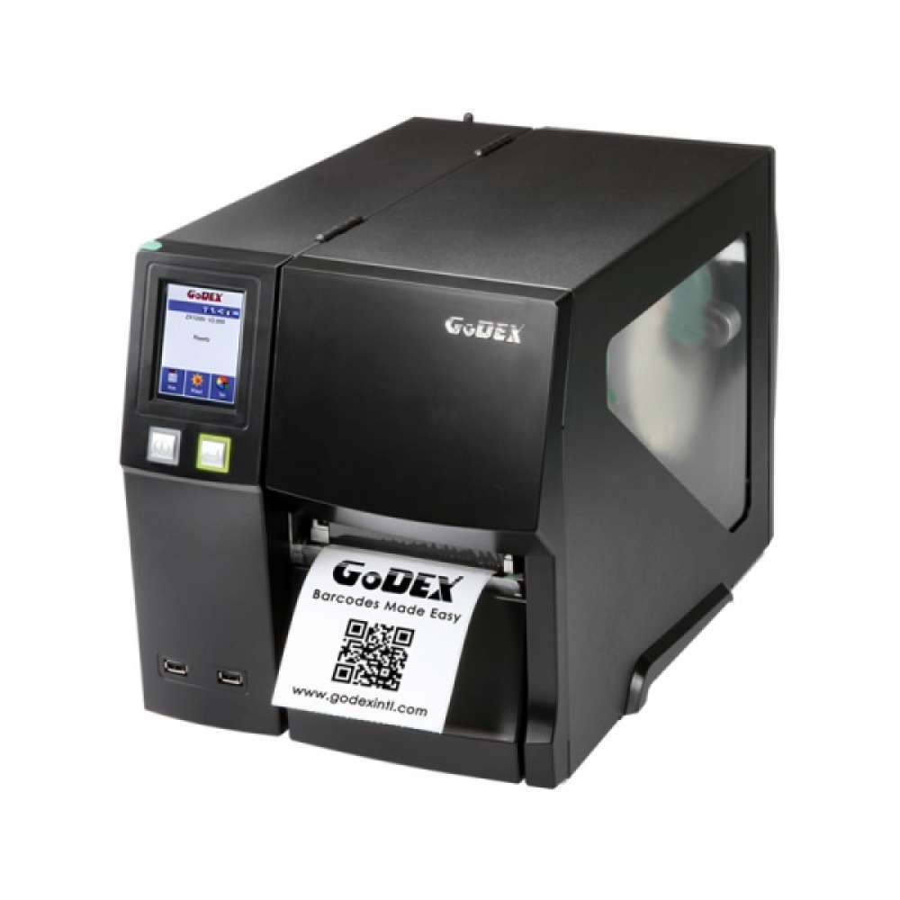 GoDEX ZX1200Xi 4" Industrial Label Printer Ethernet/USB/Serial w/ USB hub