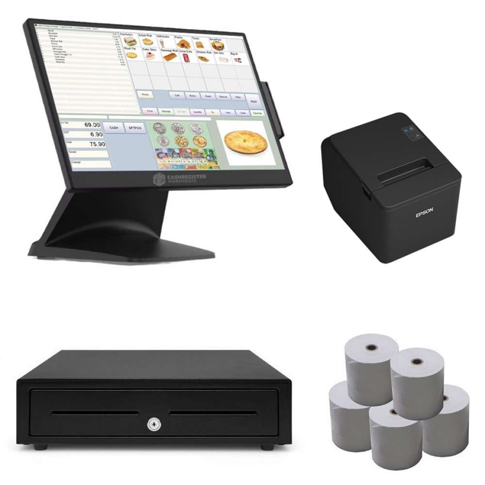 NeoPOS CA255W Touch Screen POS System Bundle