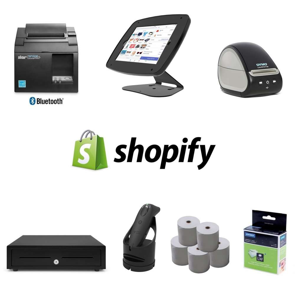 Shopify POS Hardware Bundle 13 SPHB13 Cash Register Warehouse