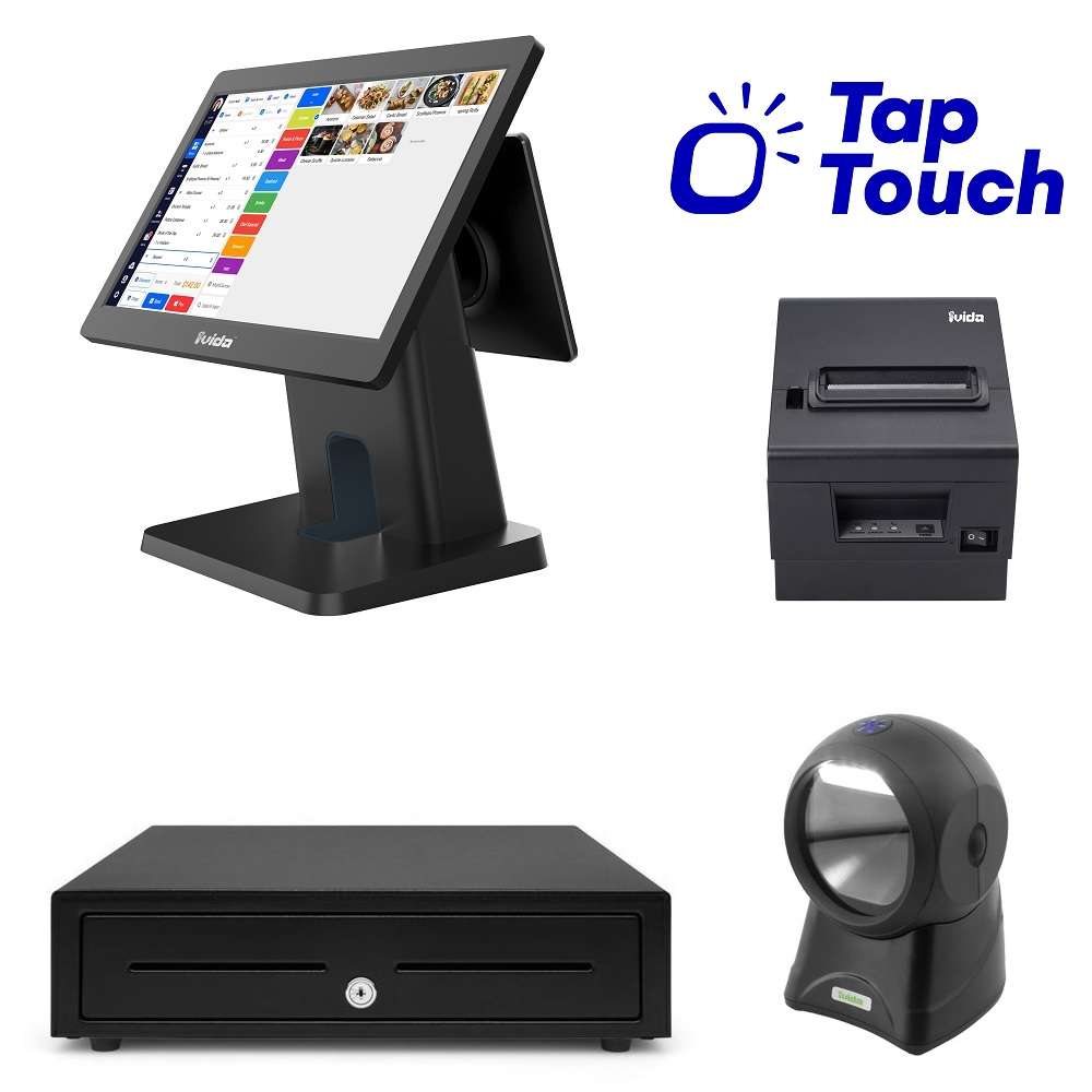 CARAVPOS - 15 inch Windows Touch POS System For Restaurant Pos System
