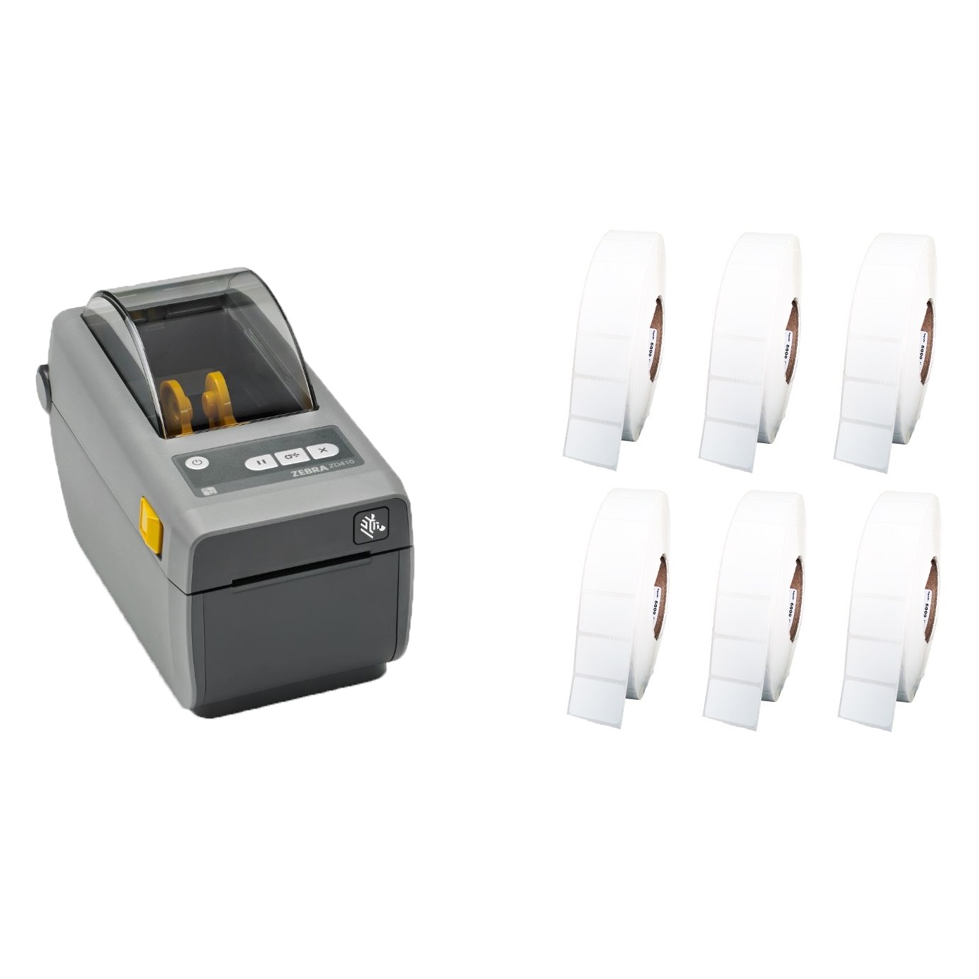 Zebra Zd410 Label Printer 40mm X 28mm Labels Bundle Cash Register Warehouse 0277