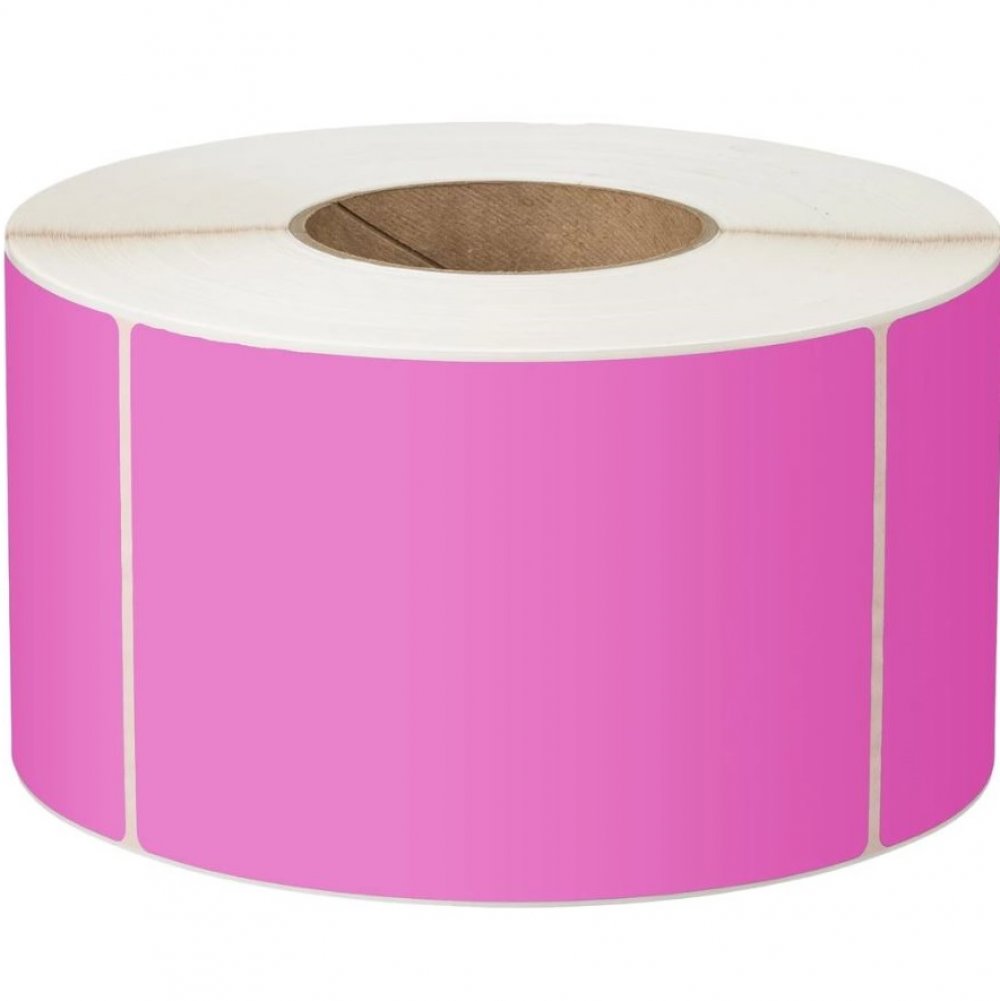 Pink Shipping Label