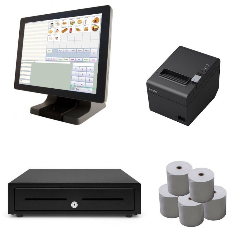 Element 485 NeoPOS Touch Screen POS System Bundle