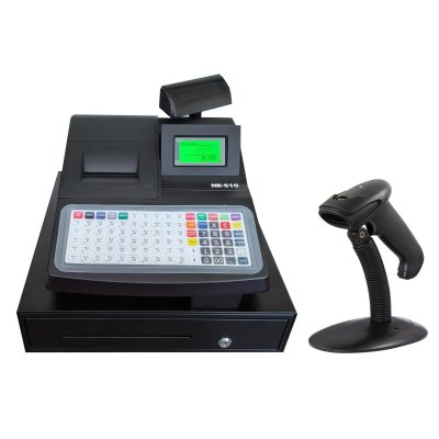 Nexa NE-510F Cash Register with Handheld Barcode Scanner